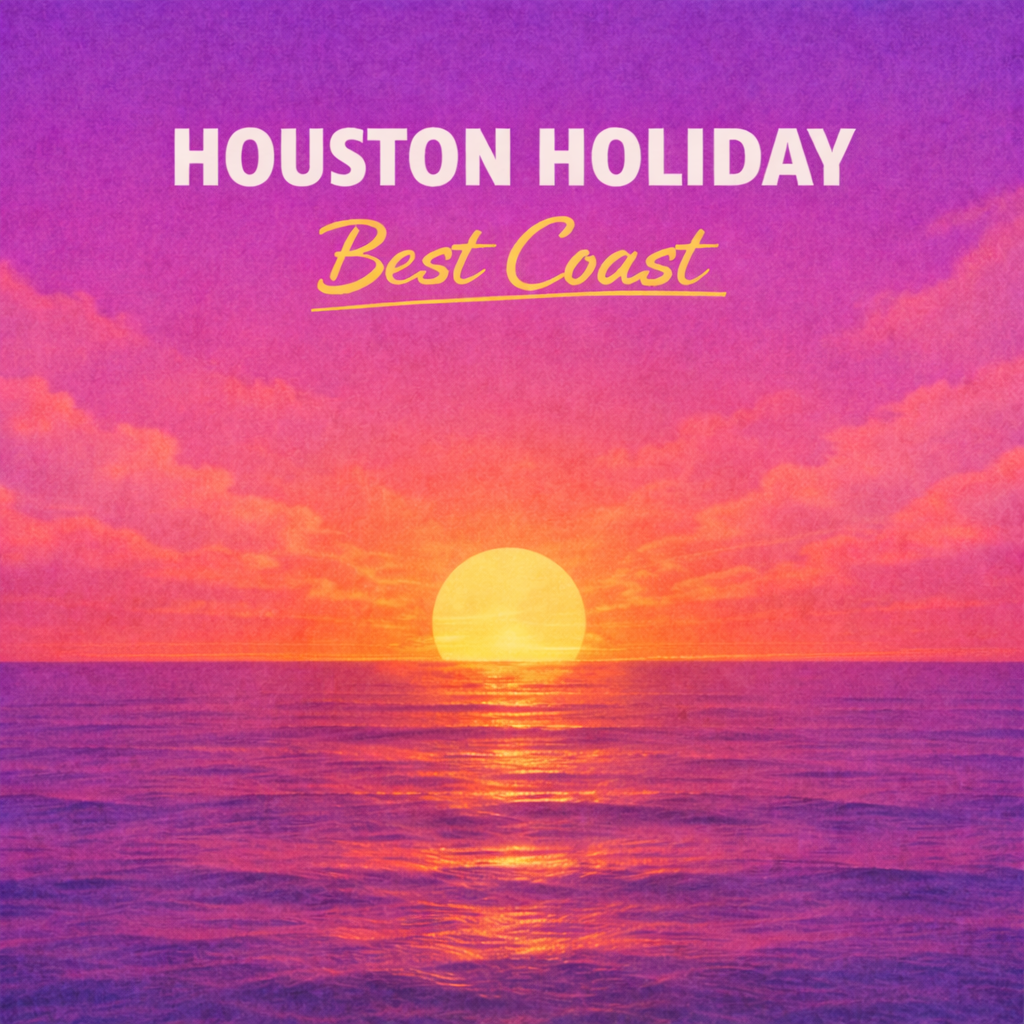 Houston Holiday "Best Coast" 12" Vinyl Single EP